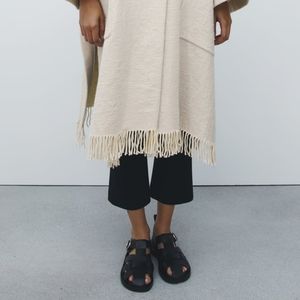 Zara leather fisherman sandals